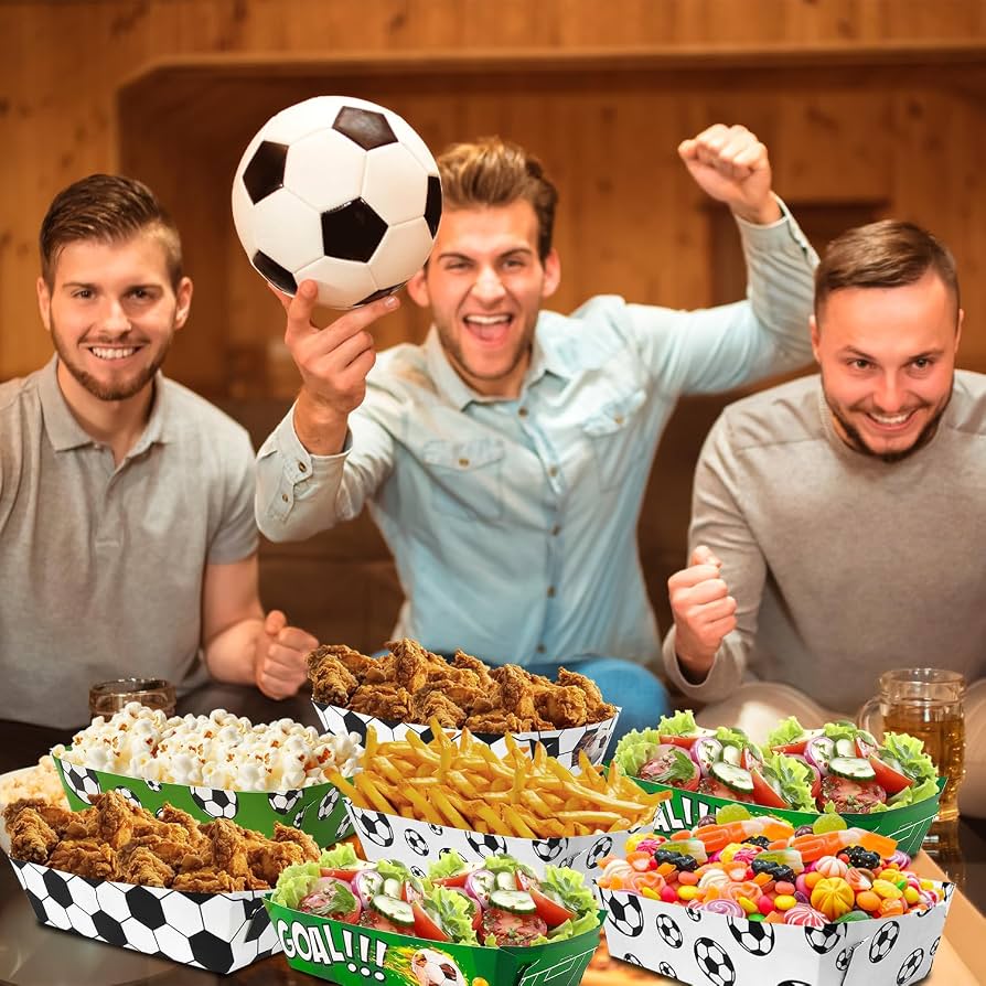 Snack und Fußball